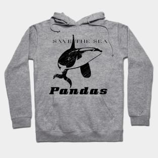 Save The Sea Pandas Hoodie